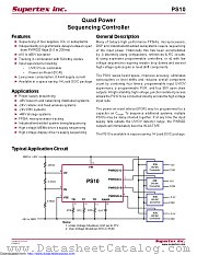 PS10NG-G-M905 datasheet pdf Microchip