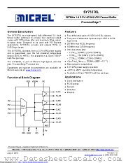 SY75576LKY datasheet pdf Microchip
