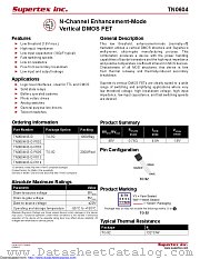 TN0604 datasheet pdf Microchip