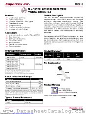 TN0610 datasheet pdf Microchip