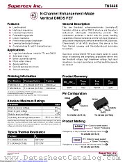 TN5335N8-G datasheet pdf Microchip