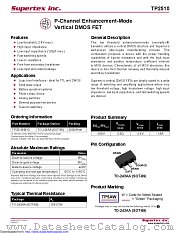 TP2510N8-G datasheet pdf Microchip