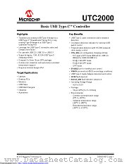UTC2000T-I/MG datasheet pdf Microchip