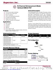 VN10K datasheet pdf Microchip