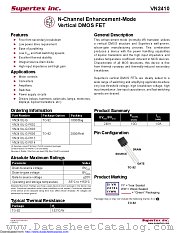 VN2410 datasheet pdf Microchip