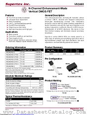 VN2460 datasheet pdf Microchip