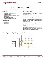 CL330 datasheet pdf Microchip