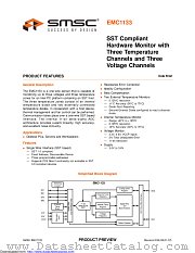 EMC1133 datasheet pdf Microchip