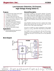 HV2808K6-G datasheet pdf Microchip