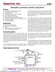 HV861K7-G datasheet pdf Microchip