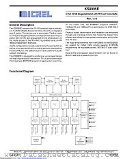 KSZ8995X datasheet pdf Microchip