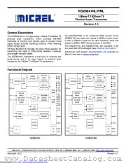 KSZ8041NLI datasheet pdf Microchip