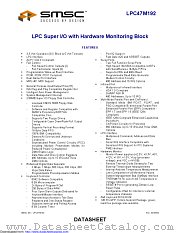 LPC47M192 datasheet pdf Microchip