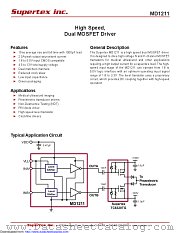 MD1211LG-G datasheet pdf Microchip
