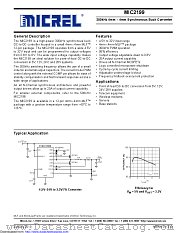 MIC2199 datasheet pdf Microchip