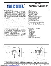 MIC2287-15YML-TR datasheet pdf Microchip