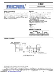 MIC2551 datasheet pdf Microchip