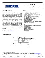 MIC2775-22YM5-TR datasheet pdf Microchip