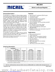 MIC2954-08YM datasheet pdf Microchip