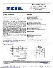 MIC3202-1YME-TR datasheet pdf Microchip