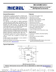 MIC3203-1YM datasheet pdf Microchip