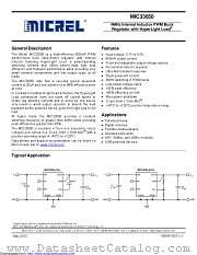 MIC33050-4YHL-TR datasheet pdf Microchip