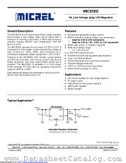 MIC35302WD-TR datasheet pdf Microchip