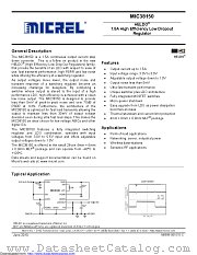 MIC38150 datasheet pdf Microchip
