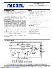 MIC38C42AYMM datasheet pdf Microchip