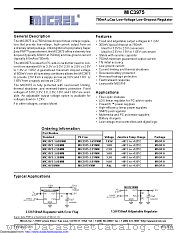 MIC3975-3.3YMM datasheet pdf Microchip