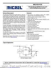 MIC4104 datasheet pdf Microchip
