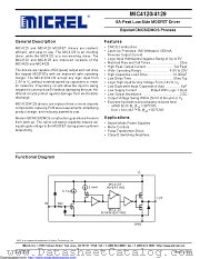 MIC4120 datasheet pdf Microchip