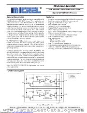 MIC4424ZN datasheet pdf Microchip