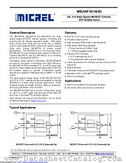 MIC44F19 datasheet pdf Microchip
