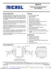 MIC4742YTSE-TR datasheet pdf Microchip