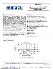 MIC4811YMM-TR datasheet pdf Microchip