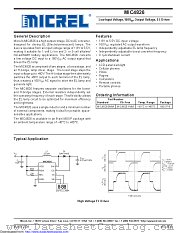 MIC4826YMM-TR datasheet pdf Microchip