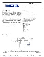 MIC4832 datasheet pdf Microchip