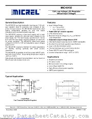 MIC49150YMM-TR datasheet pdf Microchip