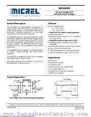 MIC49200-1.0WR datasheet pdf Microchip