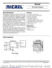 MIC5265-2.6YD5-TR datasheet pdf Microchip