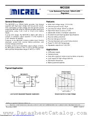 MIC5295-5.0YD-TR datasheet pdf Microchip
