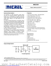 MIC5301-4.6YMT-TR datasheet pdf Microchip