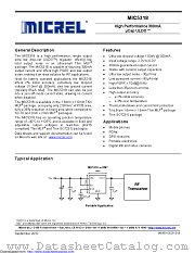 MIC5318YD5-TR datasheet pdf Microchip