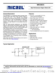 MIC5366-2.5YMT-TZ datasheet pdf Microchip