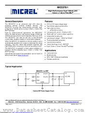 MIC5370-SMYMT-TR datasheet pdf Microchip