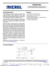 MIC5801BWM-TR datasheet pdf Microchip