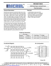 MIC5822 datasheet pdf Microchip