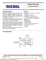 MIC706 datasheet pdf Microchip