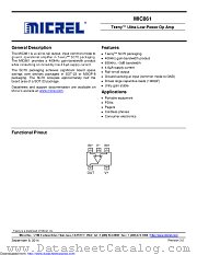MIC861 datasheet pdf Microchip
